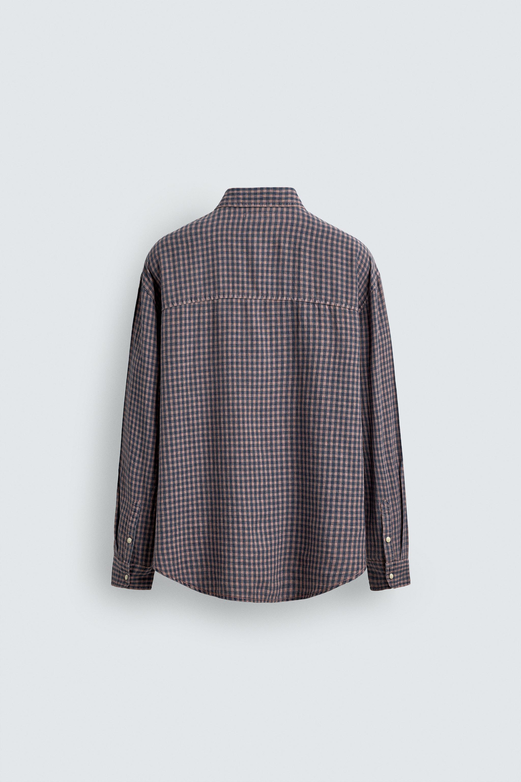 CHEMISE WESTERN À CARREAUX